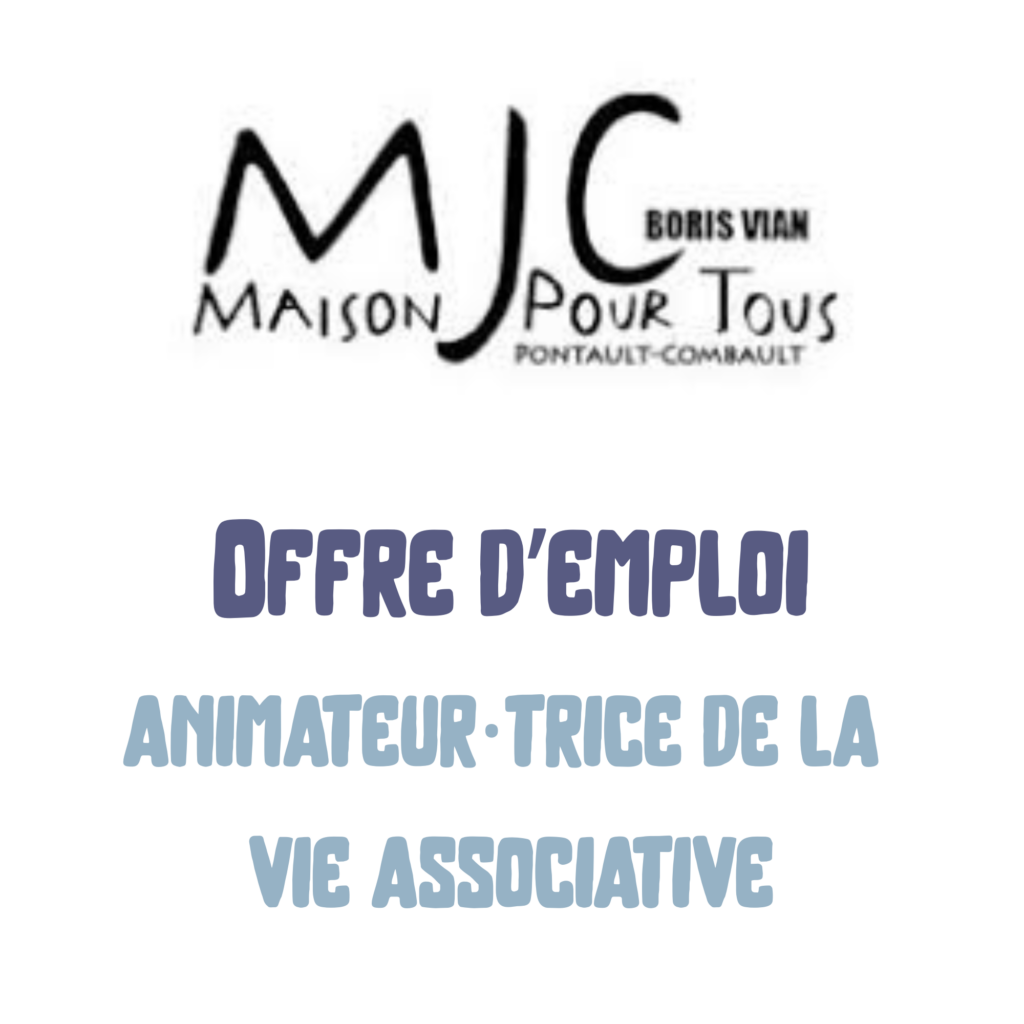 offre d’emploi anim vie asso pontault