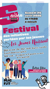 Affiche du festival Les Jeunes Naissent, samedi 25 avril 2026 de 17h a minuit
